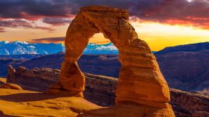 Arches National Park – temperatura, klimat i pogoda przez cały rok