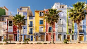 Klimat w Villajoyosa, Hiszpania