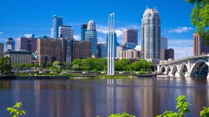 Minneapolis – temperatura, klimat i pogoda przez cały rok