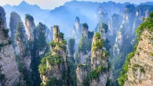 Zhangjiajie – temperatura, klimat i pogoda przez cały rok