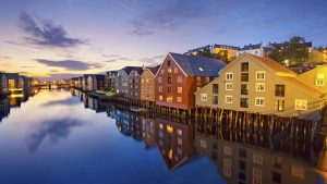 Pogoda w Trondheim w maj 2025