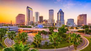 Tampa – temperatura, klimat i pogoda przez cały rok