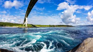 Saltstraumen – temperatura, klimat i pogoda przez cały rok