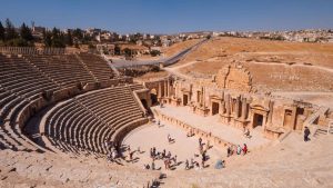 Jerash – temperatura, klimat i pogoda przez cały rok
